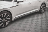Maxton Design Prahové lišty Street Pro VW Arteon R-Line Facelift - červeno-černé