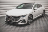 Maxton Design Spoiler předního nárazníku VW Arteon R-Line Facelift V.1 - texturovaný plast