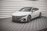 Maxton Design Spoiler předního nárazníku VW Arteon R-Line Facelift V.2 - texturovaný plast