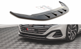 Maxton Design Spoiler předního nárazníku VW Arteon R-Line Facelift V.2 - černý lesklý lak