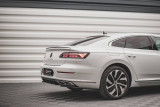 Maxton Design Boční lišty zadního nárazníku VW Arteon R-Line Facelift - černý lesklý lak