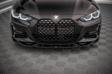Maxton Design Spoiler předního nárazníku BMW 4 G22 M-Paket V.2 - karbon