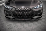 Maxton Design Spoiler předního nárazníku BMW 4 G22 M-Paket V.3 - karbon