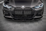 Maxton Design Spoiler předního nárazníku BMW 4 G22 M-Paket V.4 - černý lesklý lak