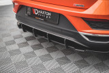 Maxton Design Zadní difuzor Street Pro VW T-Roc - červeno-černý