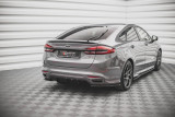 Maxton Design Boční lišty zadního nárazníku FORD Mondeo Mk5 ST-Line Facelift V.2 - texturovaný plast