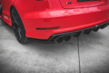 Maxton Design Spoiler předního nárazníku VW Golf VIII GTI - texturovaný plast