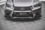 Maxton Design Spoiler předního nárazníku LEXUS GS Mk4 F Sport V.2 - černý lesklý lak