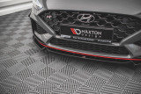 Maxton Design Spoiler předního nárazníku HYUNDAI I30 N Mk3 Facelift V.2 - černý lesklý lak