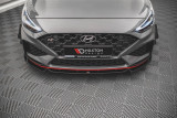 Maxton Design Spoiler předního nárazníku HYUNDAI I30 N Mk3 Facelift V.2 - karbon