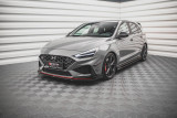 Maxton Design Spoiler předního nárazníku HYUNDAI I30 N Mk3 Facelift V.3 - černý lesklý lak
