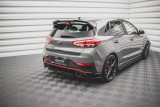 Maxton Design Lišta zadního nárazníku HYUNDAI I30 N Mk3 Facelift - texturovaný plast