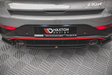 Maxton Design Lišta zadního nárazníku HYUNDAI I30 N Mk3 Facelift - černý lesklý lak