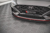 Maxton Design Spoiler předního nárazníku Street Pro HYUNDAI I30 N Mk3 Facelift - černý