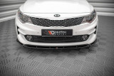 Maxton Design Spoiler předního nárazníku KIA Optima Mk4 V.1 - černý lesklý lak