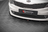 Maxton Design Spoiler předního nárazníku KIA Optima Mk4 V.2 - texturovaný plast