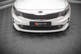 Maxton Design Spoiler předního nárazníku KIA Optima Mk4 V.2 - karbon