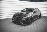 Maxton Design Spoiler předního nárazníku Mercedes E63 AMG (W213/S213) Sedan/Estate V.3 - černý lesklý lak