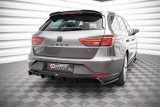 Maxton Design Nástavec střešního spoileru SEAT Leon Mk3 FR Sportstourer - texturovaný plast