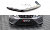 Maxton Design Spoiler předního nárazníku SEAT Leon Mk3 FR Sportstourer / Cupra Leon V.2 - černý lesklý lak