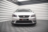 Maxton Design Spoiler předního nárazníku SEAT Leon Mk3 Hatchback V.2 - texturovaný plast