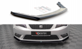 Maxton Design Spoiler předního nárazníku SEAT Leon Mk3 Hatchback V.2 - karbon