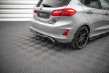 Maxton Design Boční lišty zadního nárazníku Ford Fiesta ST Mk8 V.1 - černý lesklý lak