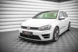 Maxton Design Spoiler předního nárazníku VW Golf Mk7 R V.4 - karbon