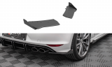 Maxton Design Boční lišty zadního nárazníku s křidélky Street Pro VW Golf Mk7 R - červeno-černé
