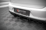 Maxton Design Zadní difuzor Street Pro VW Golf Mk7 R - červeno-černý