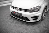Maxton Design Spoiler předního nárazníku Street Pro VW Golf Mk7 R V.2 - černý