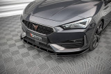 Maxton Design Spoiler předního nárazníku Cupra Leon V.3 - černý lesklý lak