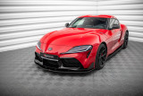 Maxton Design Spoiler předního nárazníku Street Pro Toyota Supra Mk5 - červeno-černý