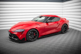 Maxton Design Prahové lišty Street Pro Toyota Supra Mk5 - červeno-černé