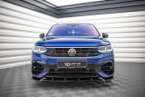 Maxton Design Spoiler předního nárazníku VW Tiguan Mk2 R / R-Line Facelift V.2 - texturovaný plast