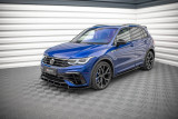 Maxton Design Prahové lišty VW Tiguan Mk2 R / R-Line Facelift - černý lesklý lak