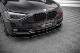 Maxton Design Spoiler předního nárazníku BMW 1 F20 V.1 - texturovaný plast