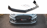 Maxton Design Spoiler předního nárazníku Ford Fiesta ST Mk8 V.3 - texturovaný plast