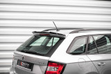 Maxton Design Nástavec střešního spoileru Škoda Fabia Combi Mk3 - černý lesklý lak