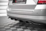 Maxton Design Lišta zadního nárazníku Škoda Fabia Combi Mk3 - karbon