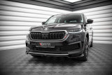 Maxton Design Spoiler předního nárazníku Škoda Kodiaq Facelift V.2 - texturovaný plast