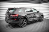 Maxton Design Prahové lišty Škoda Kodiaq Facelift - černý lesklý lak