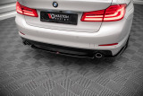 Maxton Design Lišta zadního nárazníku BMW 5 G30 - texturovaný plast