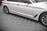 Maxton Design Prahové lišty BMW 5 G30 - černý lesklý lak