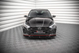 Maxton Design Spoiler předního nárazníku Hyundai I20 N Mk3 V.3 - texturovaný plast