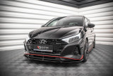 Maxton Design Spoiler předního nárazníku Hyundai I20 N Mk3 V.3 - texturovaný plast