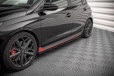 Maxton Design Prahové lišty Hyundai I20 N Mk3 - černý lesklý lak