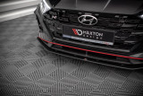 Maxton Design Spoiler předního nárazníku Street Pro Hyundai I20 N - černý