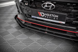 Maxton Design Spoiler předního nárazníku s křidélky Street Pro Hyundai I20 N - černý
