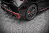 Maxton Design Boční lišty zadního nárazníku s křidélky Street Pro Hyundai I20 N - černé